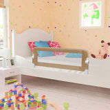 VIDAXL -BET -Diagramm Kleinkind 120 x 42 cm Polyester Taupe