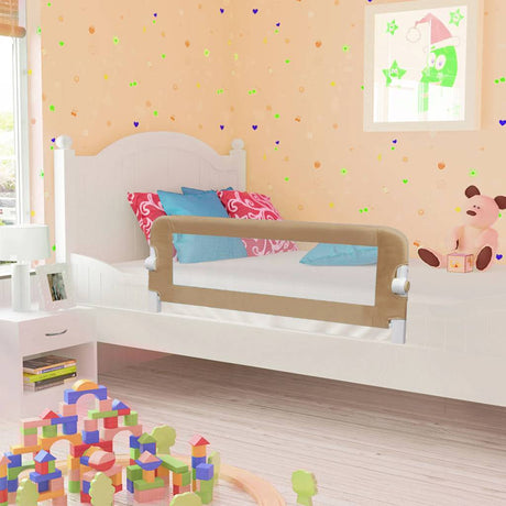 VIDAXL -BET -Diagramm Kleinkind 120 x 42 cm Polyester Taupe
