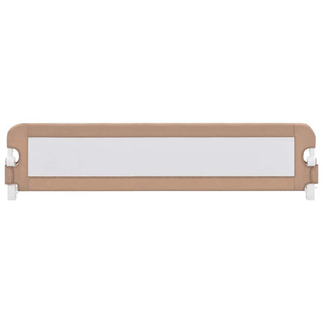 VIDAXL -BET -Diagramm Kleinkind 180 x 42 cm Polyester Taupe