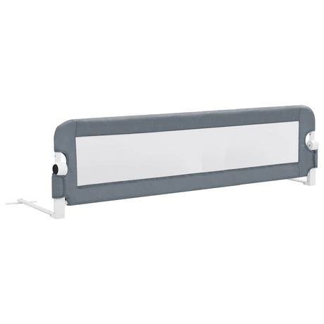 VIDAXL -BED -Diagramm Kleinkind 120 x 42 cm Polyestergrau