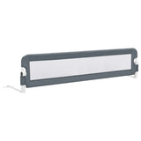 VIDAXL -BED -Diagramm Kleinkind 180 x 42 cm Polyestergrau