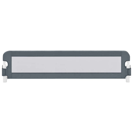 VIDAXL -BED -Diagramm Kleinkind 180 x 42 cm Polyestergrau