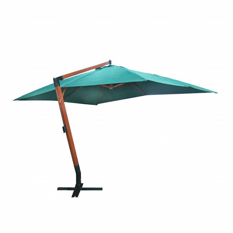 Vidaxl schwimmend Parasol Melia 300x400 cm Grün