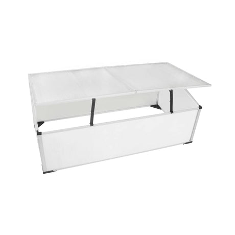 Vidaxl koude bak met 2 deksels 110x55x41 cm