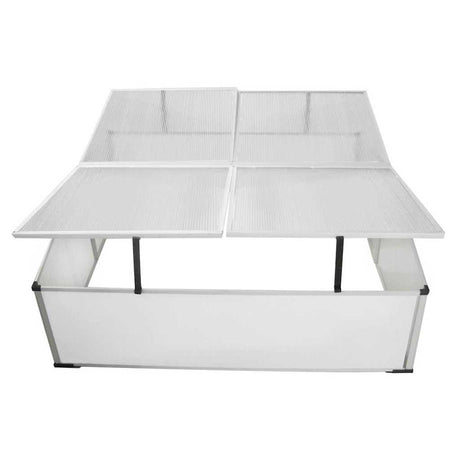 VIDAXL -Kaltbehälter mit 4 Deckel 108x110x41 cm