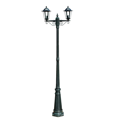 Vidaxl Garden Lant Preston 2-Arms 215 cm dunkelgrün