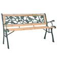 Vidaxl tuinbank 122 cm hout