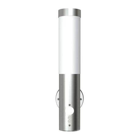 Vidaxl Außenwandlampe mit Bewegungsdetektor Edelstahl