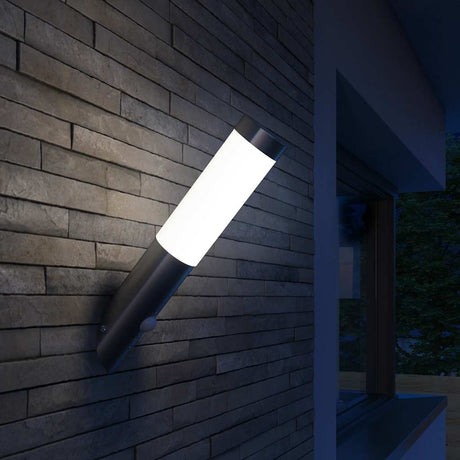 Vidaxl Outdoor Lampe Edelstahl Engo mit Sensor