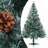 Vidaxx künstlicher Weihnachtsbaum mit Tannenzapfen 150 cm