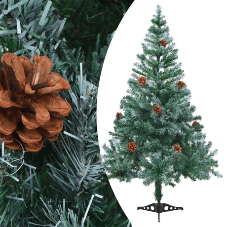 Vidaxx künstlicher Weihnachtsbaum mit Tannenzapfen 150 cm