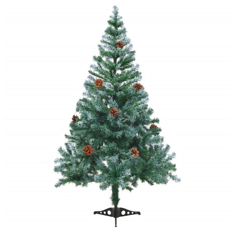 Vidaxx künstlicher Weihnachtsbaum mit Tannenzapfen 150 cm