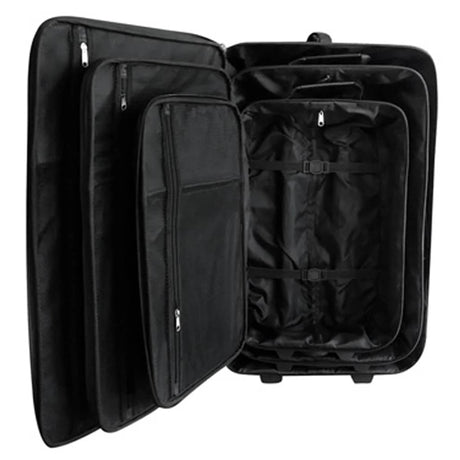 Vidaxl Reisegepäck Set schwarz 5-teilig