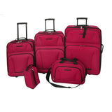 Vidaxl Reisegepäck Set Red 5-Stück