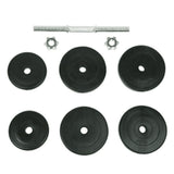 VIDAXL 9-Stück Hantel Set 15 kg