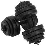 Vidaxl -Halter 2x15 kg