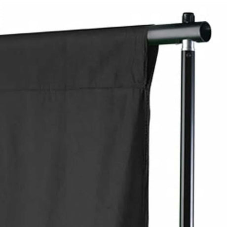 VIDAXL -Hintergrund ohne Standard 500x300 cm Baumwollschwarz
