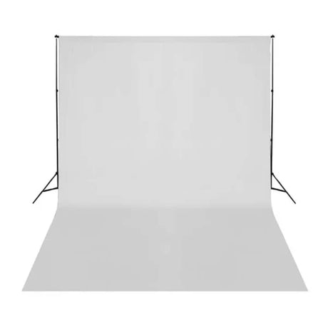 Vidaxx Hintergrund ohne Ständer 500x300 cm Baumwolle weiß