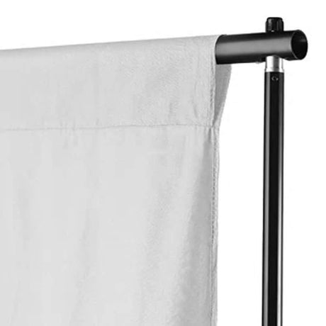Vidaxx Hintergrund ohne Ständer 600x300 cm Baumwolle weiß