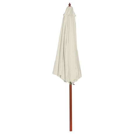 Vidaxl Parasol 300x258 cm Sandweiß