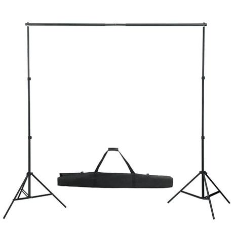 VIDAXL -Hintergrundsystem 600x300 cm schwarz