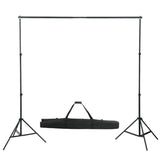 VIDAXL -Hintergrundsystem 600x300 cm Weiß