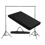 VIDAXL -Hintergrundsystem 300x300 cm schwarz