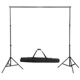 VIDAXL -Hintergrundsystem 300x300 cm weiß