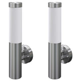 Vidaxl Outdoor Lampe Edelstahl Savona (2 Stücke)
