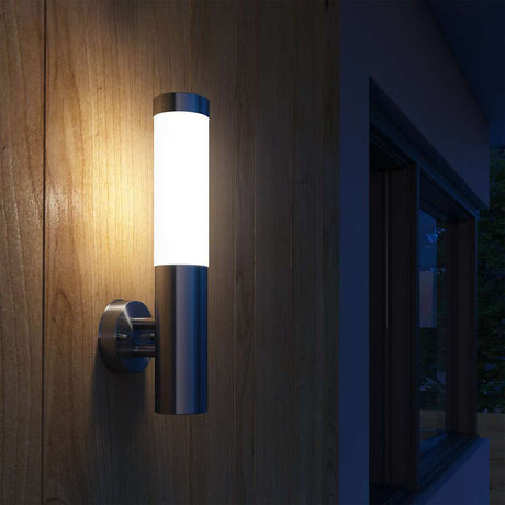 Vidaxl Outdoor Lampe Edelstahl Savona (2 Stücke)