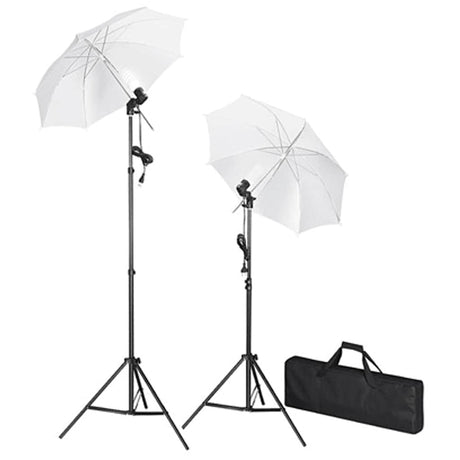Vidaxx Studioset mit weißem Hintergrund und Lampen 600x300 cm
