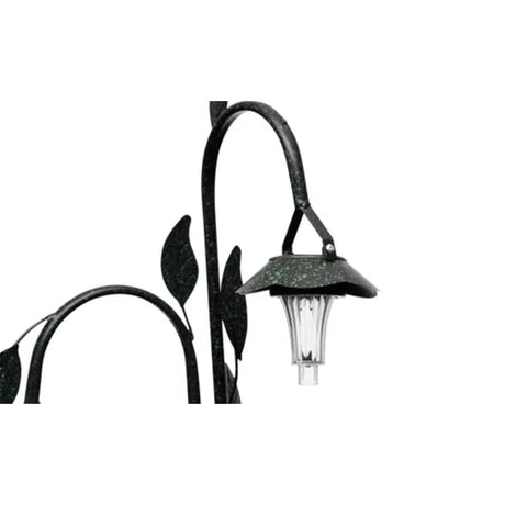 Vidaxl Standard zum Hängen von Körben mit LED -Beleuchtung