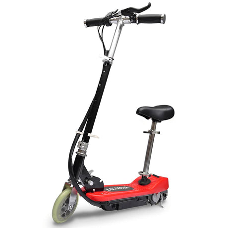 Vidaxl step elektrisch mit Sitz 120 W rot