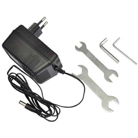 Vidaxl step elektrisch mit Sitz 120 W rot