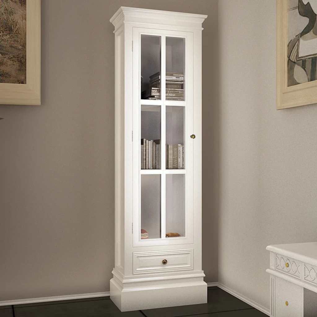 Vidaxl boekenkast met 3 schappen hout wit