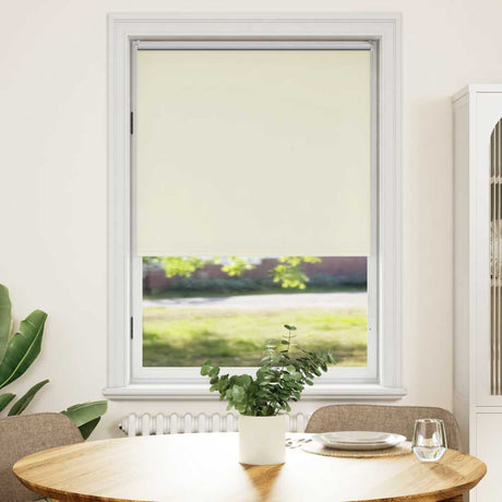 Vidaxx Verdunkelungsrollo 104,4 x 175 cm Stoffbreite 100 cm Offwhite