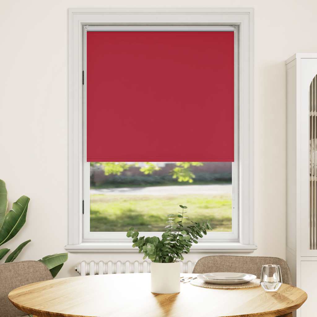 Vidaxx Verdunkelungsrollo 104,4 x 175 cm, Stoffbreite 100 cm, Rot