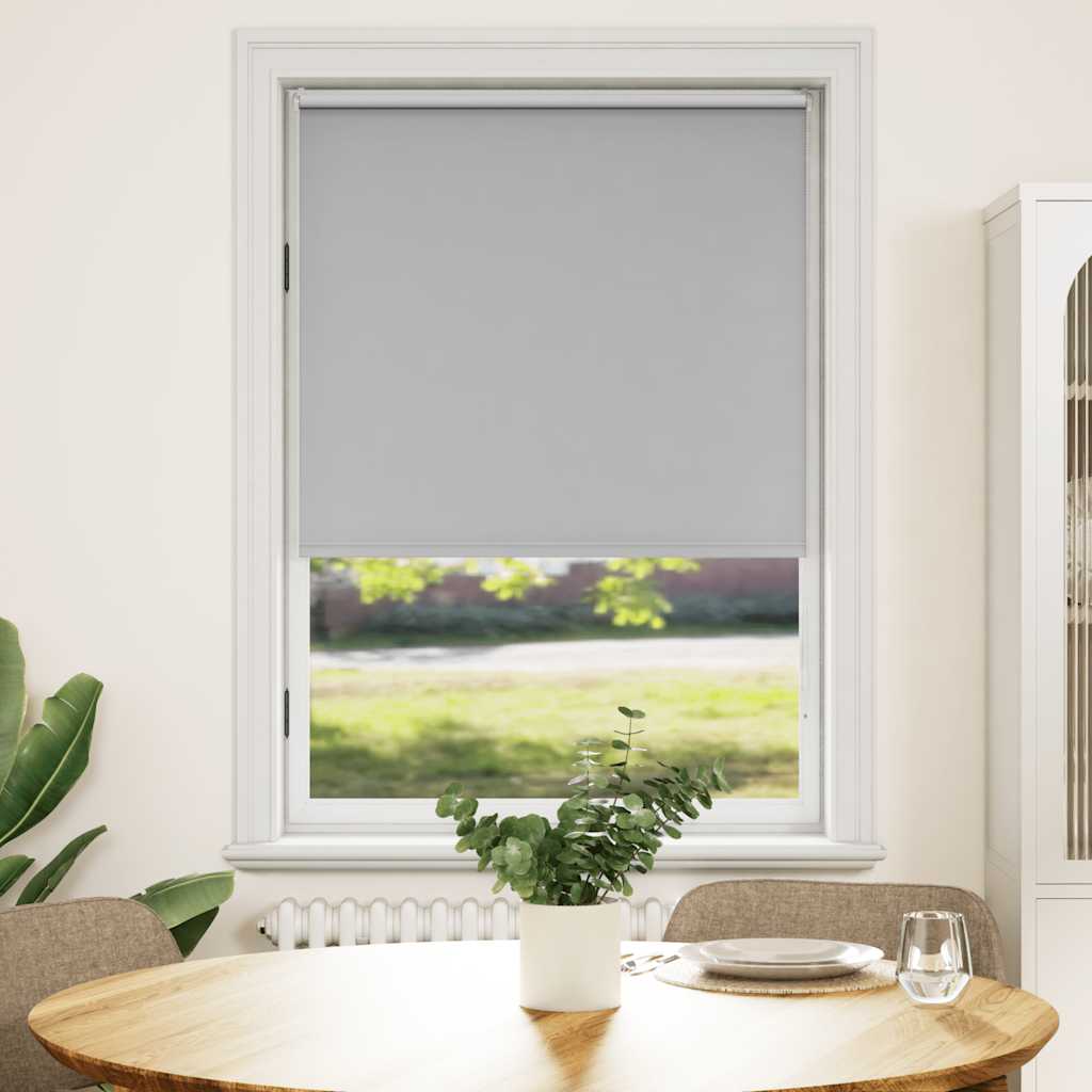 Vidaxx Verdunkelungsrollo 104,4 x 175 cm, Stoffbreite 100 cm, Grau