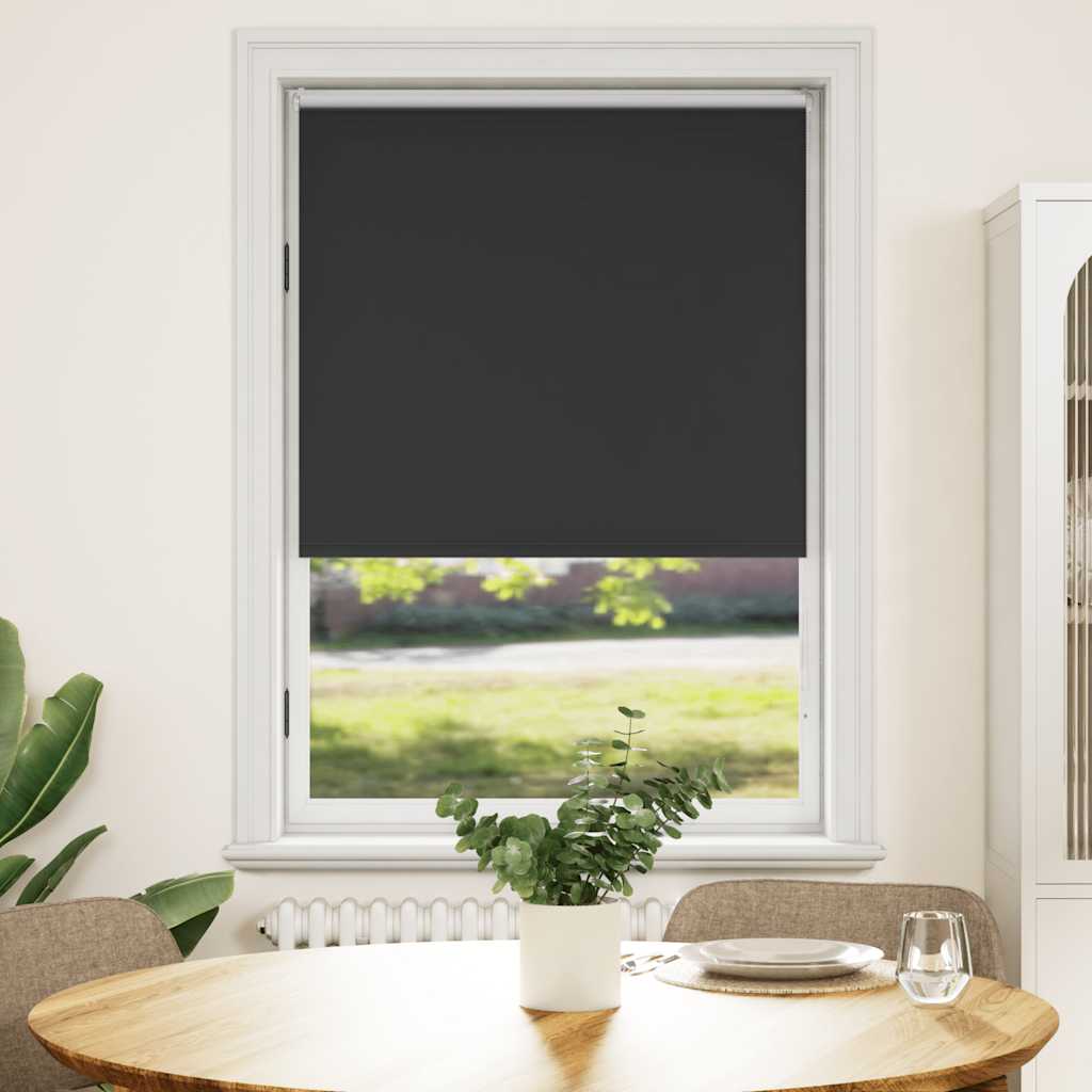 Vidaxl Verdunkelungsrollo 100 x 175 cm Schwarz