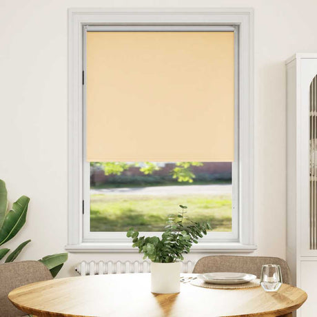 Vidaxx Verdunkelungsrollo 124,4 x 175 cm Stoffbreite 120 cm Beige