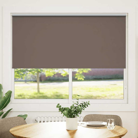 Vidaxx Verdunkelungsrollo 144,4 x 175 cm Stoffbreite 140 cm Kaffeebraun