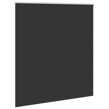 Vidaxl Verdunkelungsrollo 164,4 x 175 cm, Stoffbreite 160 cm, Schwarz