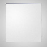 Vidaxl Roller Blind Blackout 80x230 cm Weiß