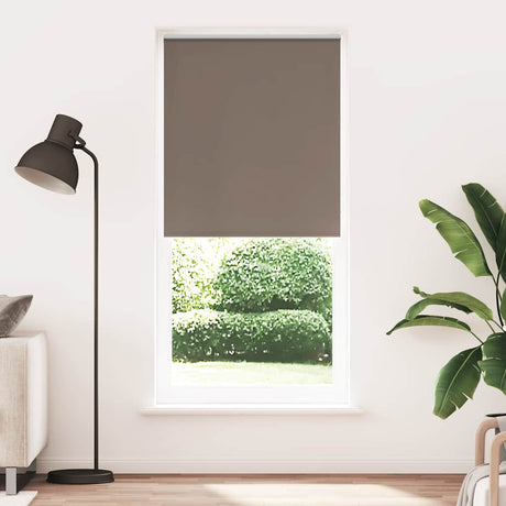 Vidaxx Verdunkelungsrollo 84,4 x 230 cm Stoffbreite 80 cm Kaffeebraun