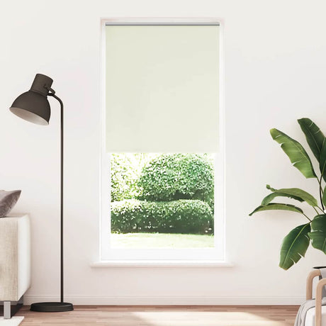 Vidaxx Verdunkelungsrollo 100 x 230 cm Creme