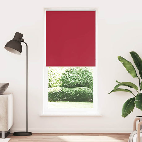 Vidaxx Verdunkelungsrollo 104,4 x 230 cm Stoffbreite 100 cm rot