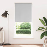 Vidaxl Roller Blind Blackout 100 x 230 cm grau