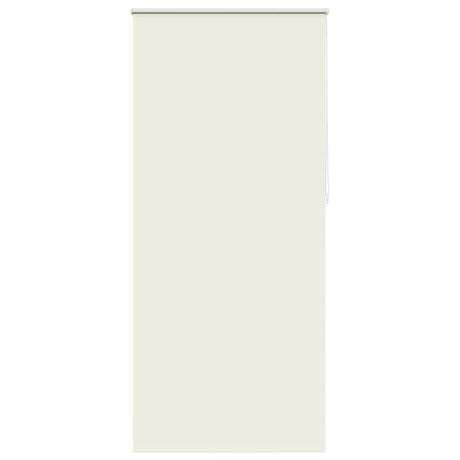 Vidaxx Verdunkelungsrollo 124,4 x 230 cm Stoffbreite 120 cm Offwhite