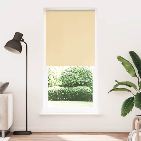 Vidaxx Verdunkelungsrollo 124,4 x 230 cm, Stoffbreite 120 cm, Beige