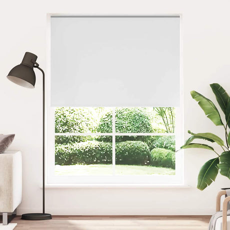 Vidaxx Verdunkelungsrollo 144,4 x 230 cm Stoffbreite 140 cm weiß